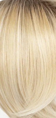 24-102-r12 gold blonde with platinum highlights with gold brown roots