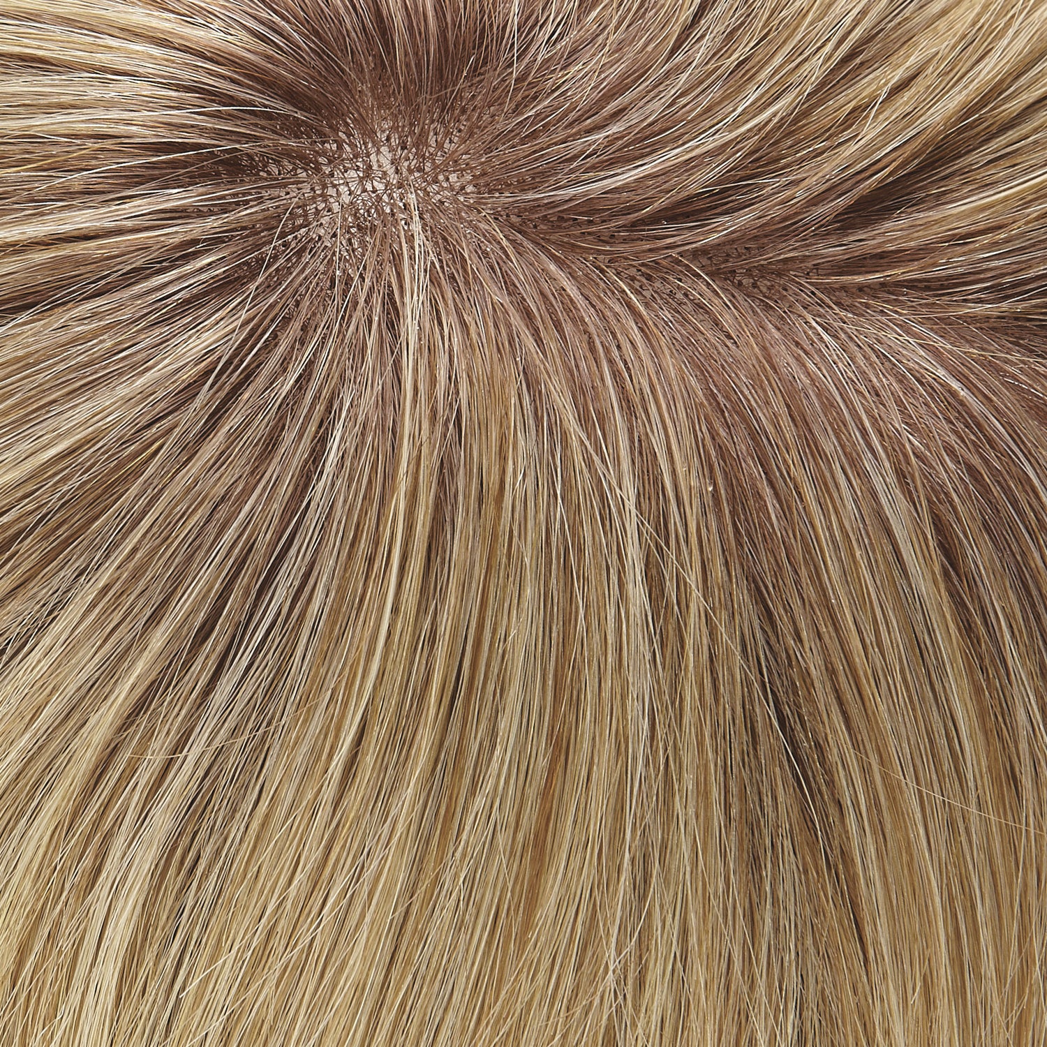 27T613S8 MEDIUM NATURAL RED GOLDEN BLONDE & PALE NATURAL GOLD BLONDE BLEND & TIPPED ROOTED MEDIUM BROWN