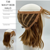 wavy bob halo