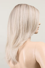 SILVER BLONDE ROOTED