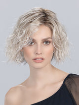 silver blonde rooted