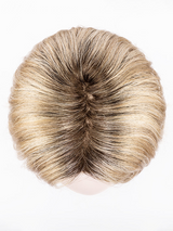 sandy blonde rooted
