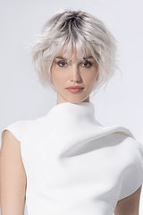 SILVER BLONDE ROOTED