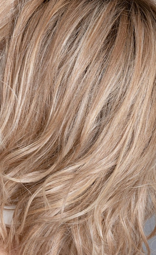 ginger blonde rooted