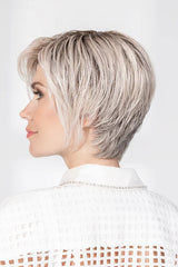 silver blonde rooted