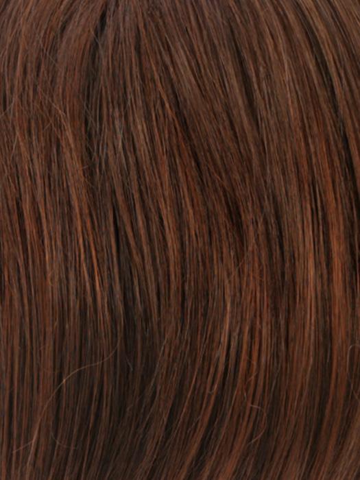 r6lf29 chestnut brown bright red mix at front