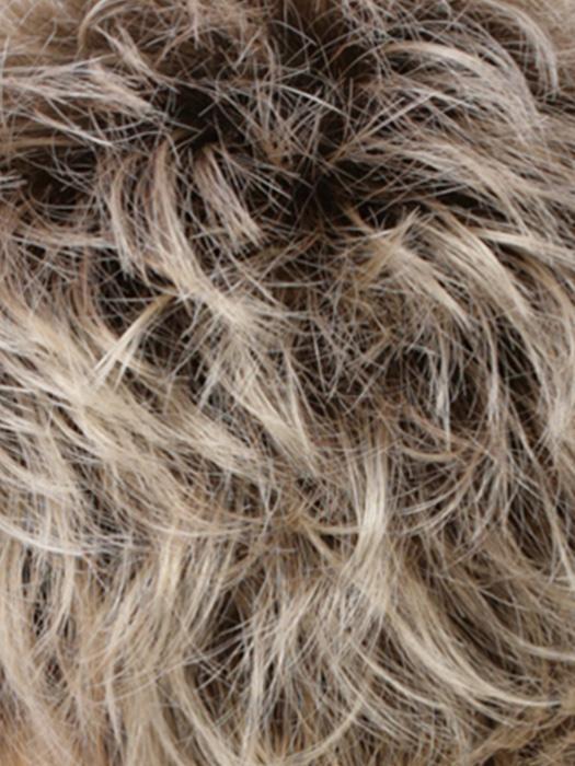 rh26-613rt8 golden blonde with pale blonde highlights dark root