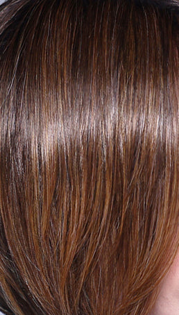 Rich Chocolate Brown Rooted