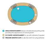 TOP THIS 8" HUMAN HAIR