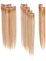 16" STRAIGHT CLIP IN 8 PIECE HD