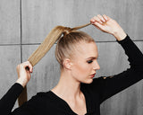 25" Straight Wrap around ponytail HD