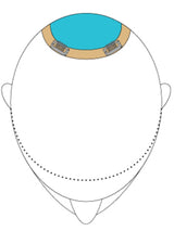 TOP THIS 8" HUMAN HAIR