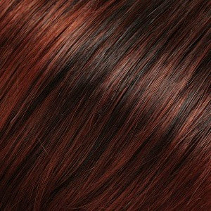 130/4 dark brown dark red & medium red blend w/ medium red tips
