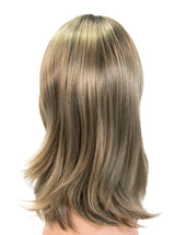 blush blonde rooted