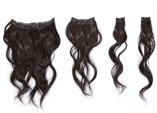 22" WAVY FINELINE EXTENSIONS 4 PIECE (clearance)
