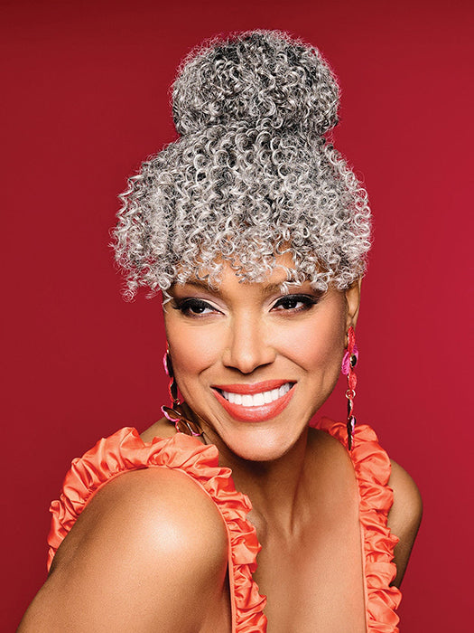 Bombshell Bun & Bangs