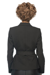 17-23-r8 beige blonde and auburn blended with medium brown roots