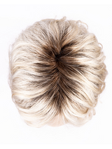 platin blonde rooted