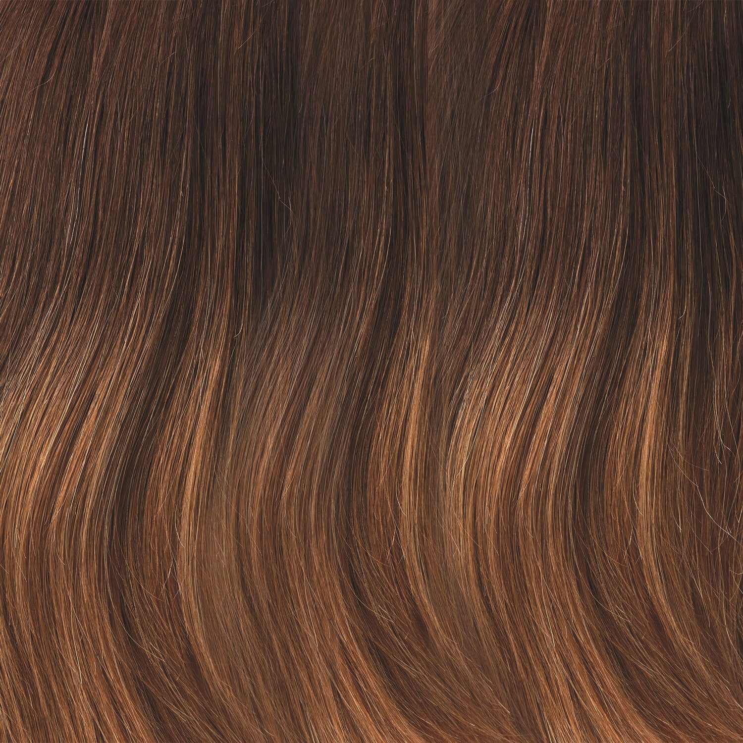 B8/2730RO medium brown rooots to midlengths medium red-gold blonde midlelenghts to ends