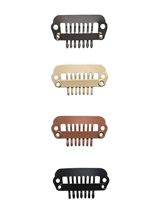 snap lock clip 7/8 black