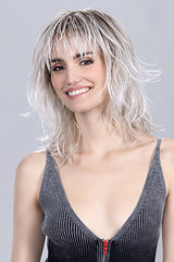 SILVER BLONDE ROOTED