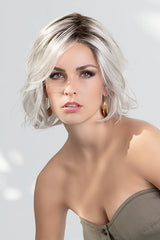 SILVER BLONDE ROOTED